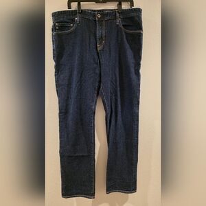 AG Adriano Goldschmied Indigo Straight Leg Jeans